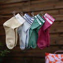 Chaussettes Paillettes SOCKS SYMBOL - Motif 'Sea, Sex And Mojito' - Taille 36-42 - Chaussettes Dépareillées Stylées - 1